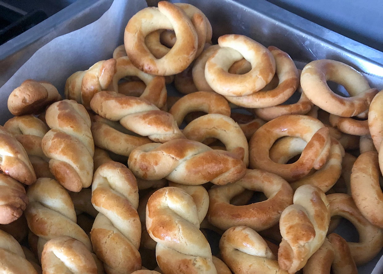 From the family cookbook Greek Easter Butter Cookies Nissia Holidays